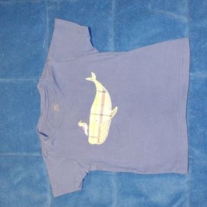 Carter's 24 month blue tee with plaid whale